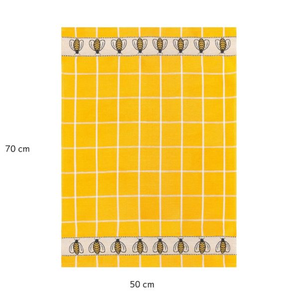 Keukentextiel met bijen